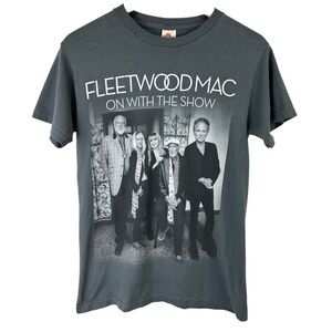 Fleetwood Mac On With The Show World Tour 2014-15 Concert T-Shirt Unisex Size S
